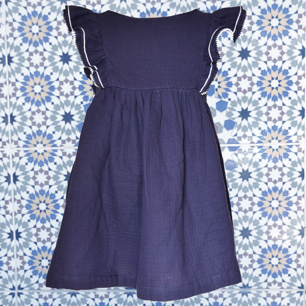 Jade dress navy blue